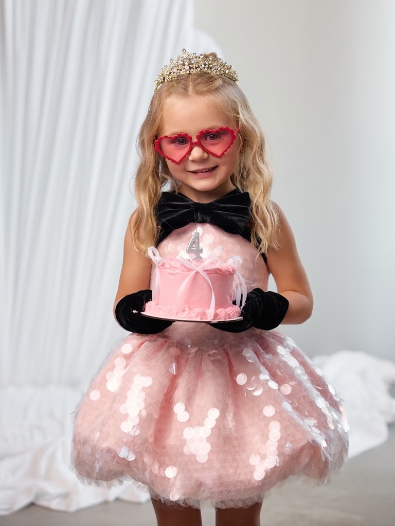 Pink Sequin Tulle Girl Birthda - đánh giá và giá Toddler Girl Tulle Party Dress
