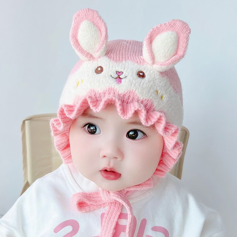 Warm Knitted Baby Hat Soft Coz - đánh giá và giá Infant Beanie Hat With Ears