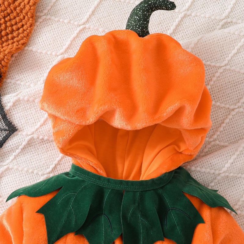 Newborn Baby Pumpkin Romper Ho - đánh giá và giá Cotton Baby Onesies Zipper