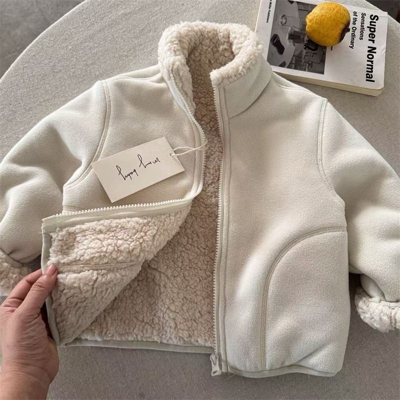 Fashion Baby Girl Boy Faux Fur - đánh giá và giá Toddler Boy Winter Fleece Jacket