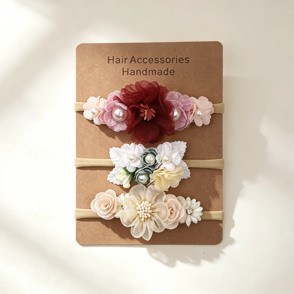 3pcs Baby Girl Elastic Headban - đánh giá và giá Baby Gear