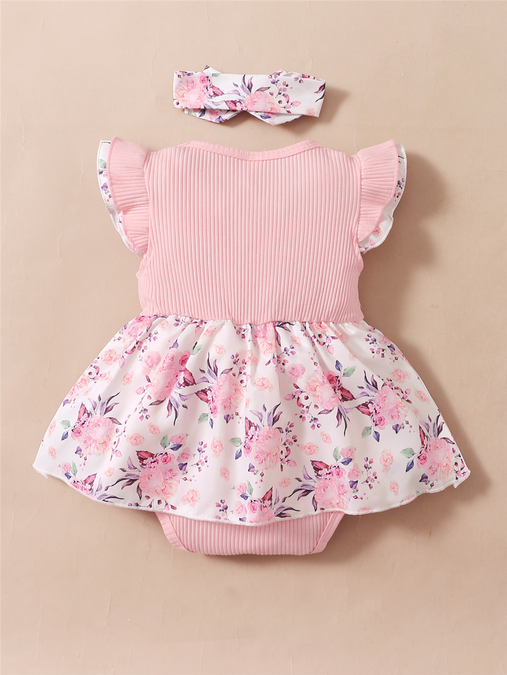 0-18 Tháng Cho Bé Gái Họa Tiết - đánh giá và giá Newborn Baby Girl Romper Floral