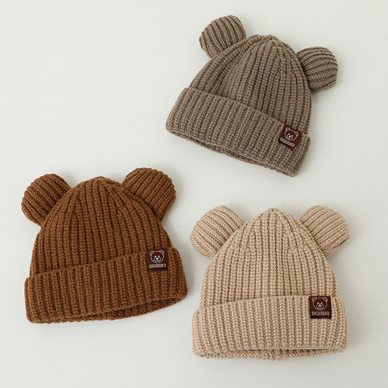 Bear Baby Winter Hat Cartoon E - đánh giá và giá Infant Beanie Hat With Ears