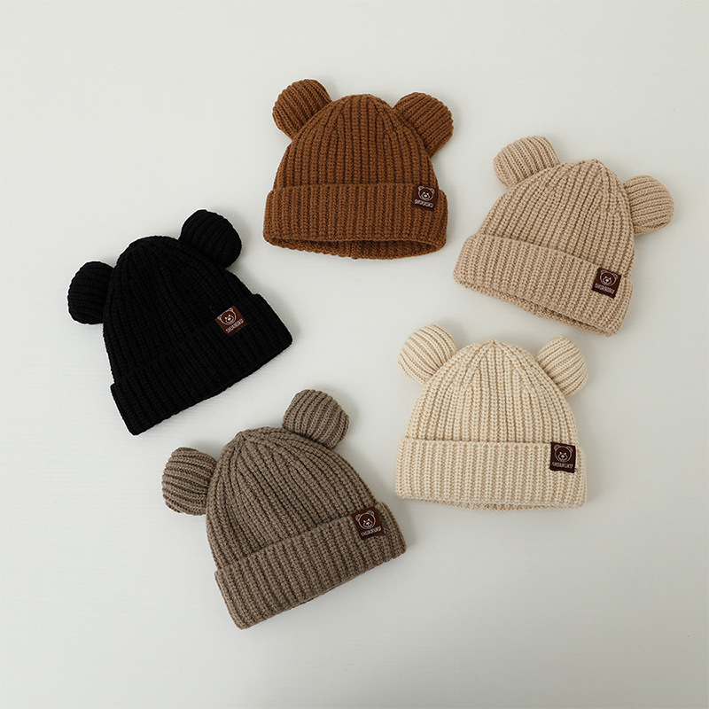 Bear Baby Winter Hat Cartoon E - đánh giá và giá Infant Beanie Hat With Ears