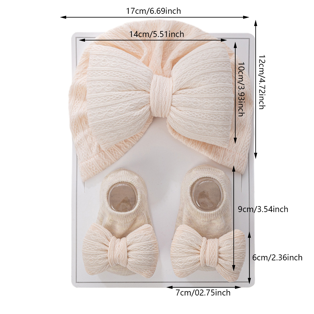 3Pcs/Set Baby Hats Socks Set B - đánh giá và giá Unisex Baby Socks Non Slip