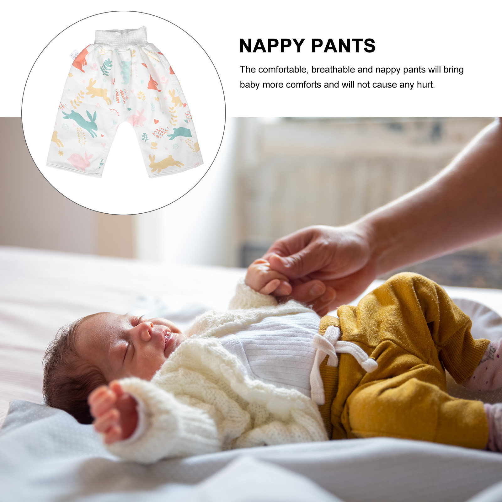 Cartoon Bunny Pattern Baby Kid - đánh giá và giá Toddler Training Pants Leak Proof