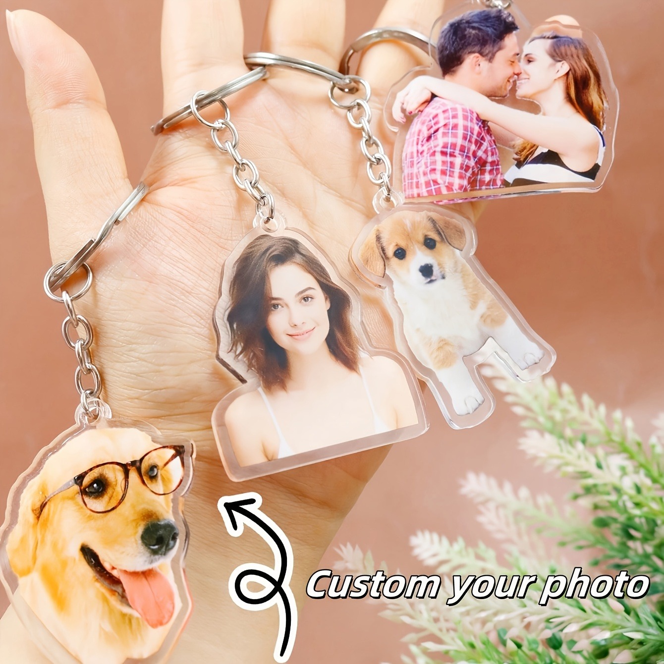 1 Custom Photo Acrylic Keychai - đánh giá và giá Baby Gear