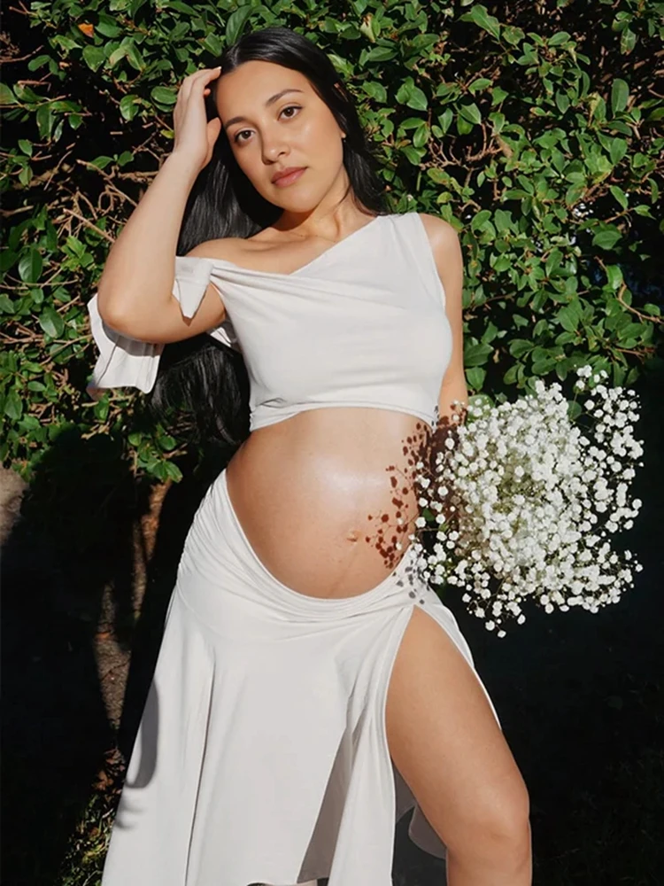 Off Shoulder Maternity Dresses - đánh giá và giá Maternity Wear