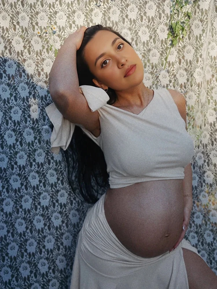 Off Shoulder Maternity Dresses - đánh giá và giá Maternity Wear